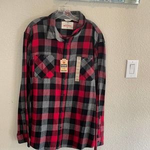 NWOT XXL Urban Pipeline• Red Check Ultimate Button Down Flannel